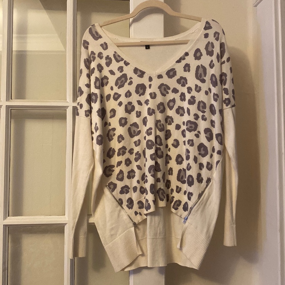 Express zip sweater